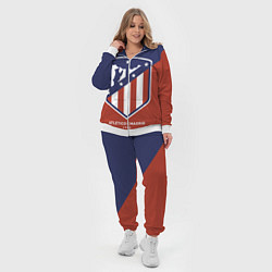 Женский 3D-костюм Atletico Madrid FC 1903, цвет: 3D-белый — фото 2