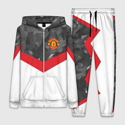 Женский костюм Man United FC: Grey Polygons