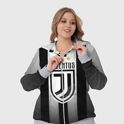 Женский 3D-костюм Juventus FC: New logo, цвет: 3D-меланж — фото 2