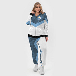 Женский 3D-костюм Manchester City FC: Sport, цвет: 3D-черный — фото 2