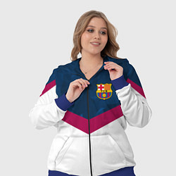 Женский 3D-костюм Barcelona FC: Sport, цвет: 3D-синий — фото 2