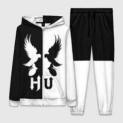 Женский 3D-костюм HU: Black & White, цвет: 3D-белый