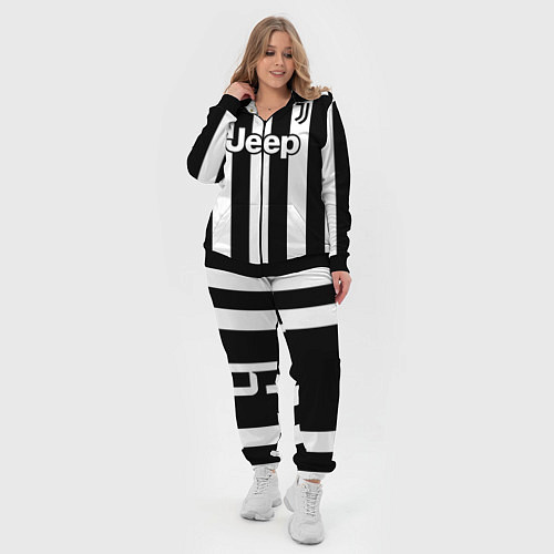 Женский костюм Juventus FC: Higuain Home 17/18 / 3D-Черный – фото 4