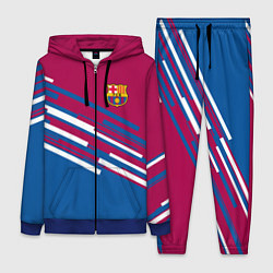 Женский 3D-костюм Barcelona FC: Sport Line 2018, цвет: 3D-синий