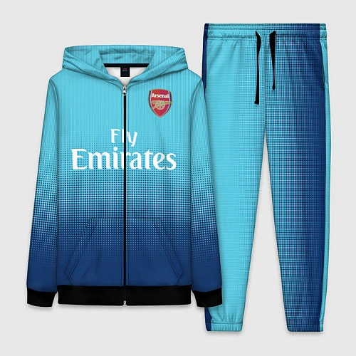 Женский костюм Arsenal FC: Blue Away 17/18 / 3D-Черный – фото 1