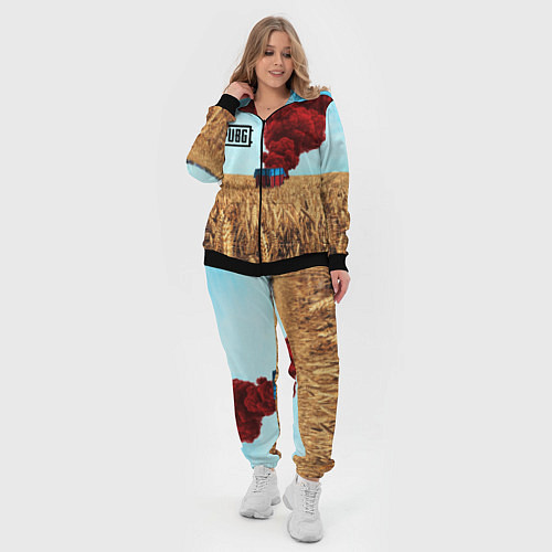 Женский костюм PUBG Box / 3D-Черный – фото 4