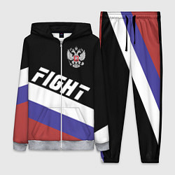 Женский 3D-костюм Fight Russia, цвет: 3D-меланж
