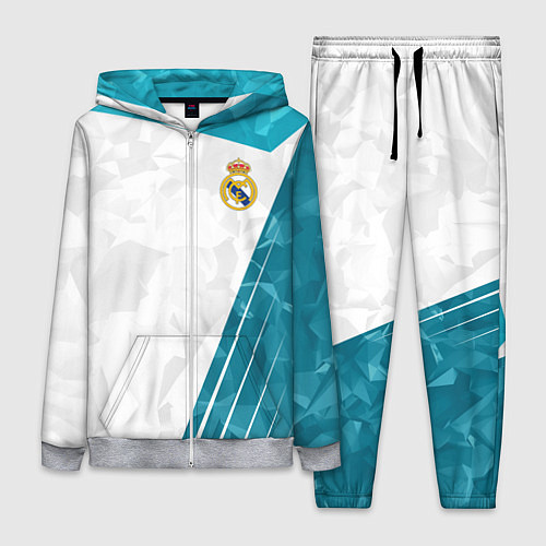 Женский костюм FC Real Madrid: Abstract / 3D-Меланж – фото 1