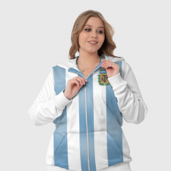 Женский 3D-костюм Сборная Аргентины: ЧМ-2018, цвет: 3D-белый — фото 2