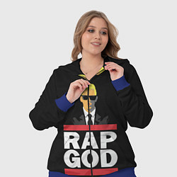 Женский 3D-костюм Rap God Eminem, цвет: 3D-синий — фото 2