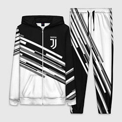 Женский 3D-костюм FC Juventus: B&W Line, цвет: 3D-белый