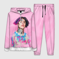 Женский 3D-костюм Lil Peep: Pink Style, цвет: 3D-белый