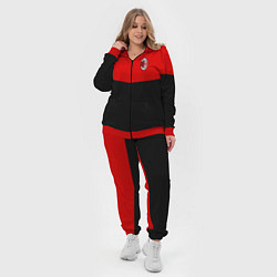 Женский 3D-костюм АC Milan: R&B Sport, цвет: 3D-красный — фото 2