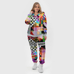 Женский 3D-костюм RGB Geometry, цвет: 3D-меланж — фото 2