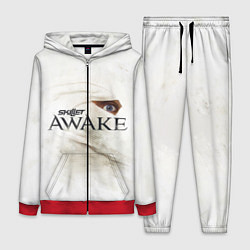 Женский 3D-костюм Skillet: Awake, цвет: 3D-красный