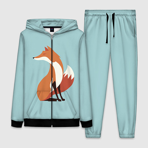 Женский костюм Minimal Fox / 3D-Черный – фото 1