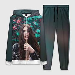 Женский 3D-костюм Dua Lipa: Floral, цвет: 3D-белый