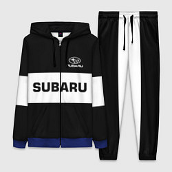 Женский 3D-костюм Subaru: Black Sport цвета 3D-синий — фото 1