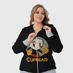 Женский 3D-костюм Cuphead: Mugman, цвет: 3D-меланж — фото 2