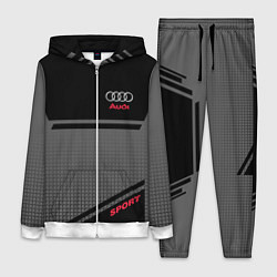 Женский костюм Audi: Crey & Black