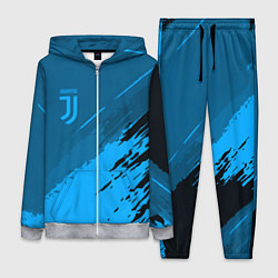 Женский 3D-костюм FC Juventus: Blue Original, цвет: 3D-меланж