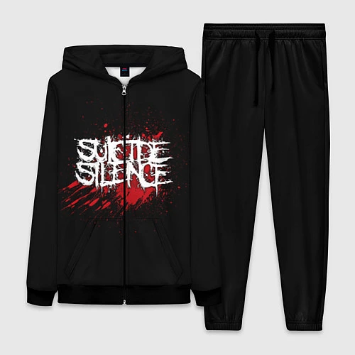 Женский костюм Suicide Silence Blood / 3D-Черный – фото 1