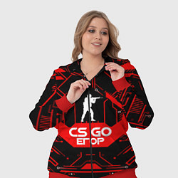 Женский 3D-костюм CS:GO - Егор, цвет: 3D-красный — фото 2