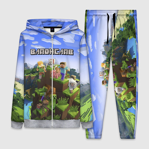 Женский костюм Майнкрафт: Владислав / 3D-Меланж – фото 1