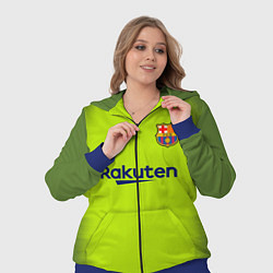 Женский 3D-костюм FC Barcelona: Home 18/19, цвет: 3D-синий — фото 2
