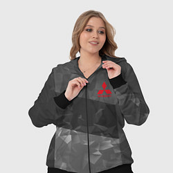 Женский 3D-костюм MITSUBISHI SPORT, цвет: 3D-черный — фото 2