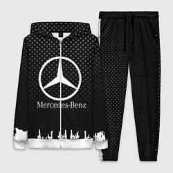 Женский 3D-костюм Mercedes-Benz: Black Side, цвет: 3D-белый