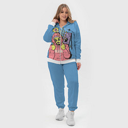 Женский 3D-костюм Mnogoznaal, цвет: 3D-белый — фото 2