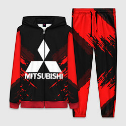 Женский 3D-костюм Mitsubishi: Red Anger, цвет: 3D-красный