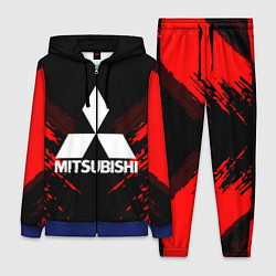 Женский 3D-костюм Mitsubishi: Red Anger, цвет: 3D-синий