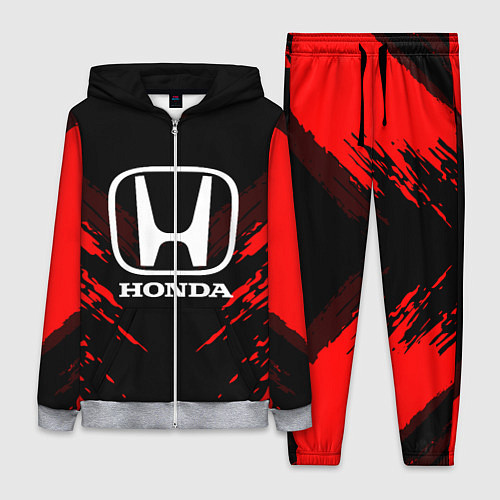Женский костюм Honda: Red Anger / 3D-Меланж – фото 1