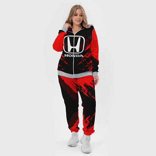 Женский костюм Honda: Red Anger / 3D-Меланж – фото 4