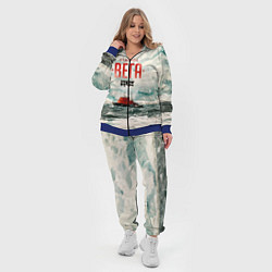 Женский 3D-костюм Грот: Ледокол Вега, цвет: 3D-синий — фото 2