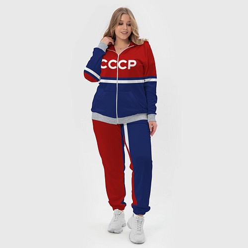 Женский костюм СССР: Спортсмен / 3D-Меланж – фото 4