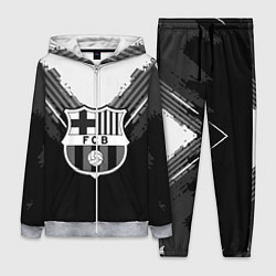 Женский 3D-костюм FC Barcelona: Black Style, цвет: 3D-меланж