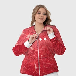 Женский 3D-костюм Мясо 100%, цвет: 3D-белый — фото 2