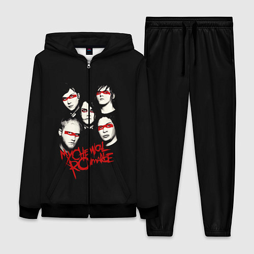 Женский костюм My Chemical Romance Boys / 3D-Черный – фото 1