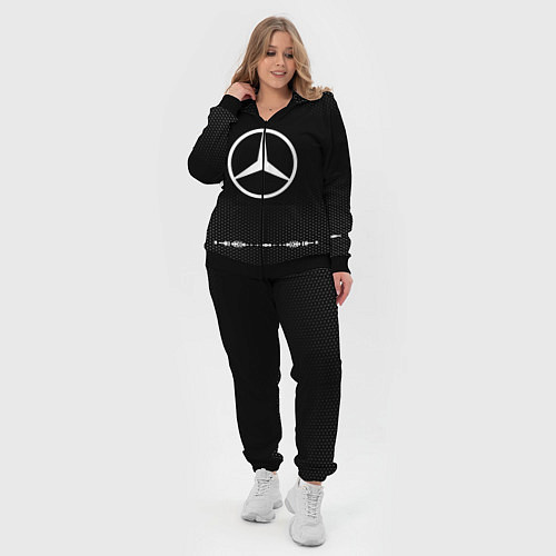 Женский костюм Mercedes: Black Abstract / 3D-Черный – фото 4