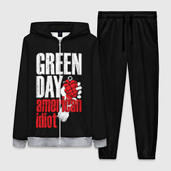 Женский 3D-костюм Green Day: American Idiot, цвет: 3D-меланж