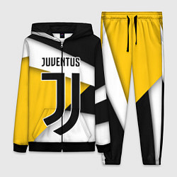 Женский 3D-костюм FC Juventus, цвет: 3D-черный
