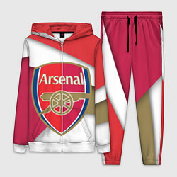Женский 3D-костюм FC Arsenal, цвет: 3D-белый