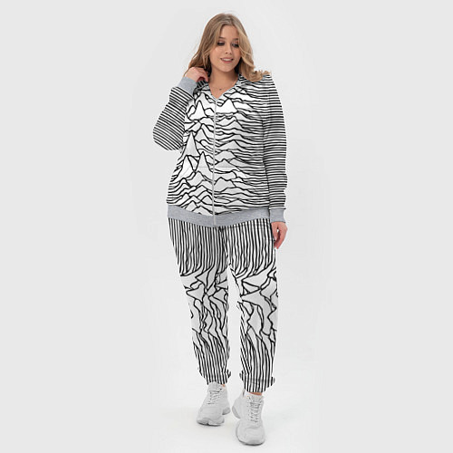 Женский костюм White Pleasures / 3D-Меланж – фото 4