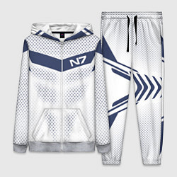 Женский 3D-костюм N7: White Armor, цвет: 3D-меланж