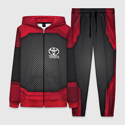 Женский 3D-костюм Toyota: Metal Sport, цвет: 3D-красный