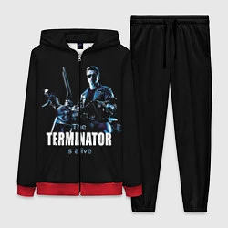 Женский 3D-костюм Terminator: Is alive, цвет: 3D-красный