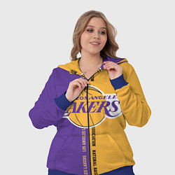 Женский 3D-костюм NBA: LA Lakers, цвет: 3D-синий — фото 2